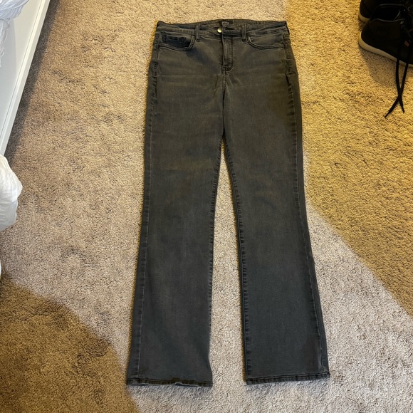 NYDJ barbara bootcut gray jeans size 6 - Picture 2 of 6